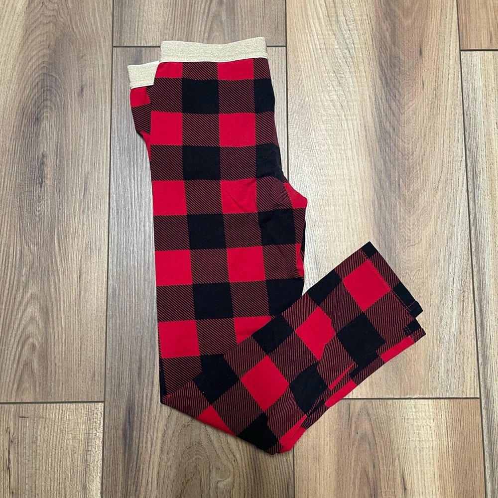 Carters girls plaid leggings
